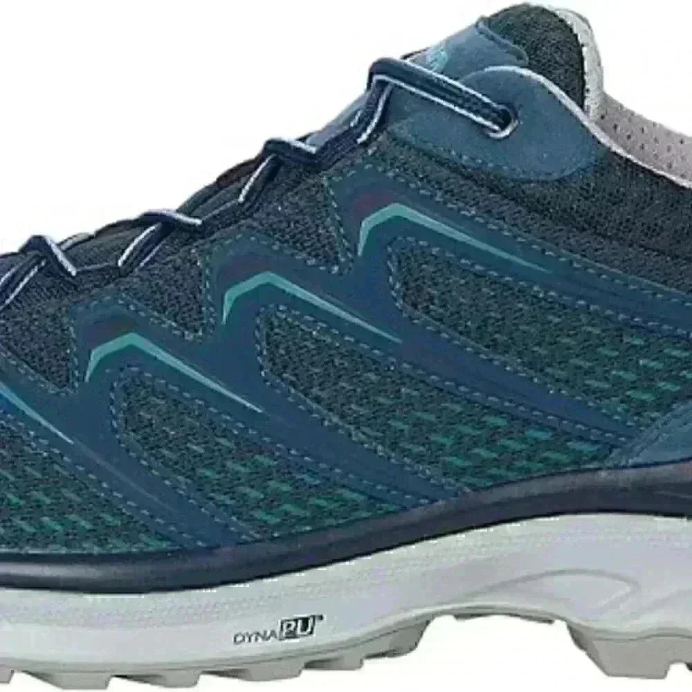 Lowa Maddox Steel/Blue womens athletically training trail shoe 12 D SAVE $151.00 - Picture 3 of 10